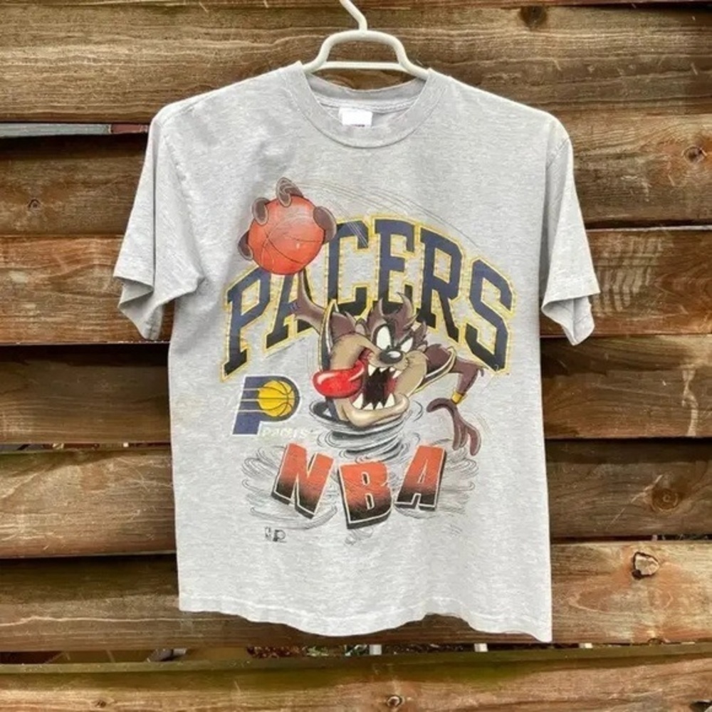 Indiana Pacers Looney Tunes Taz Shirt Indiana Pacers Sport Shirt 1